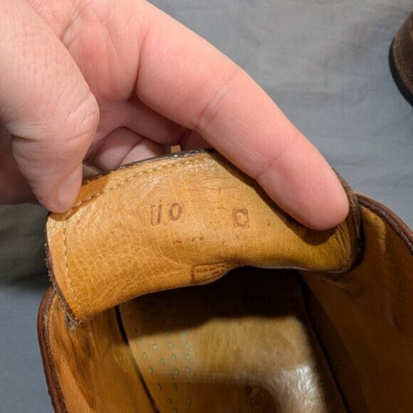 Poppy Barley Handcrafted Chukka Boots Men Size 10 - Picture 3 of 12